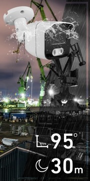 IP-камера 8MP 4K PROTEC TUBE IP66 НАРУЖНАЯ