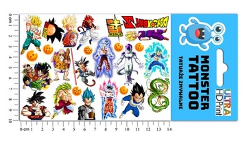 Набор наклеек + татуировки для детского качества шарика дракона