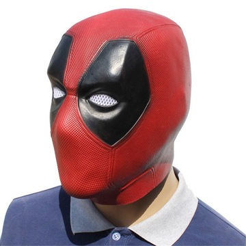 MASKA DEADPOOL KOMINIARKA KOSTIUM COSPLAY SUPERBOHATER NA HALLOWEEN IMPREZE