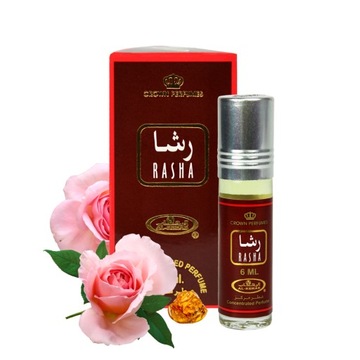 RASHA ORIENTALNE PERFUMY W OLEJKU 6 ml AL REHAB ARABSKIE