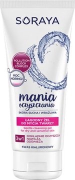 Soraya zel do mycia twarzy 150 ml lagodzacy 05.2024