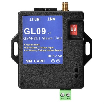 GSM GL09 8-канальная дверная сигнализация