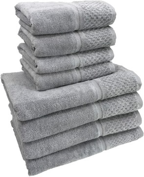 НАБОР ПОЛОТЕНЦИЙ 8 ШТ. ПОЛОТЕНЦА В ПОДАРОК