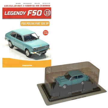 Kolekcja Legendy FSO 33 FSO POLSKI FIAT 128 3P