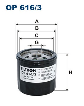 FILTRON FILTR OLEJE + AP062/2 VZDUCHU