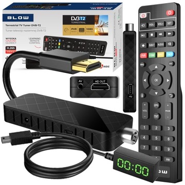 77-077# Декодер-тюнер DVB-T2 Blow 6000FHD Mini