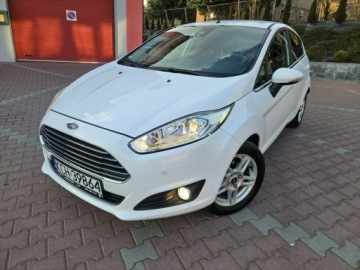 Ford Fiesta VII Hatchback 3d Facelifting 1.0 EcoBoost 125KM 2015 Ford Fiesta Led, Navi,Klimatronik, Grzane Fotele,