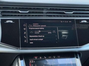 Audi Q8 SUV 3.0 55 TFSI 340KM 2022 Audi Q8 340 KM,S line,Head Up,Os skretna,Hak,Pneumatyka,BO 3.0 Benzyna, zdjęcie 31