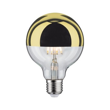 Paulmann Żarówka LED 95 6,5W E27 2700K DIM - złoty lustrzany