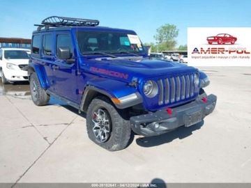 Jeep 2020 Jeep Wrangler 2020r, Unlimited Rubicon, 3.6L, 4x4 3.6 Benzyna 285KM
