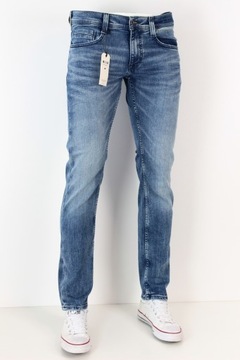 MUSTANG OREGON TAPERED SLIM SPODNIE JEANS _ W34 L36