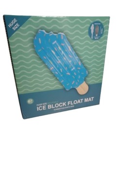 МАТРАС ДЛЯ ПЛАВАНИЯ, НАДУВАННЫЙ ПЛЯЖ WATER ICE, ДЛЯ БОЛЬШОГО БАССЕЙНА 196 Х 86 СМ