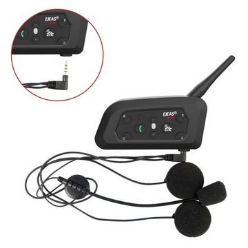 2X EJEAS V6 PRO МОТОЦИКЛОВЫЙ ИНТЕРКОМ НА 6 СТОРОН