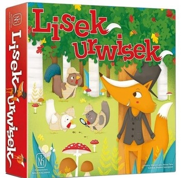 LISEK URWISEK GRA RODZINNA DETEKTYWISTYCZNA