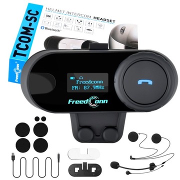 FreedConn Bluetooth Interkom Motocyklowy T-COM SC