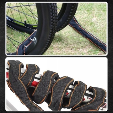 ВЕЛОСИПЕДНЫЙ ЗАМОК ВЕЛОСИПЕДНЫЙ ЗАМОК КЛЮЧ БЕЗОПАСНОСТИ ПРОЧНЫЙ КАБЕЛЬ