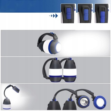 СОЛНЕЧНАЯ ТУРИСТИЧЕСКАЯ ФОНАРЬ ПОРТАТИВНАЯ USB 4В1