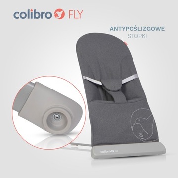 Детское кресло -качалка Colibro Fly Onyx