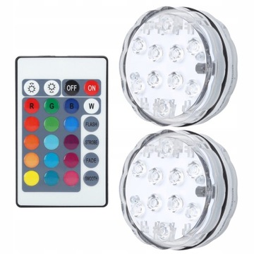 2el LED RGB LAMPA JACUZZI LAMPKA ŚWIATŁA PODWODN