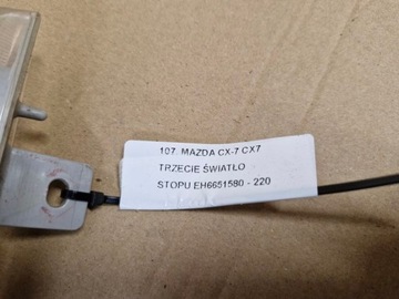 MAZDA CX7 CX-7 1 I TŘETÍ 3 SVĚTLO STOPU EH6651580