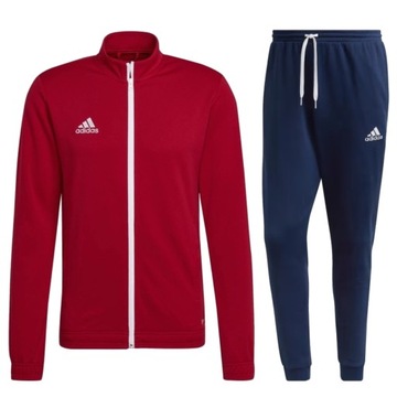 Adidas Wygodny Męski Komplet Bluza Spodnie Dresy Entrada 22 Sportowe r. L
