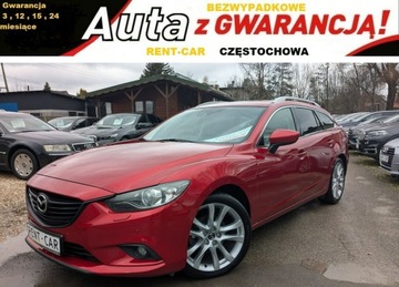 Mazda 6 III Kombi 2.2 SKYACTIV-D I-ELOOP 150KM 2013 Mazda 6 2.2D 150PS Zarejestrowany Serwis Klima