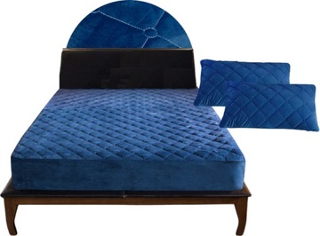 POKROWIEC NA MATERAC OCHRANIACZ WODOODPORNY 140x200x30 + 2x POSZEWKA 48x74