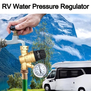 Регулятор давления воды на автодоме для кемпера,