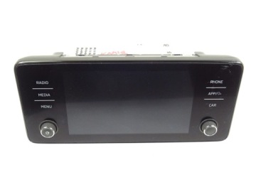 SKODA KAMIQ РАДИО НАВИГАЦИОННЫЙ ДИСПЛЕЙ 654035869D 2021 г.