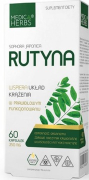 RUTYNA Medica Perełkowiec Japoński KRĄŻENIE Wolne Rodniki NACZ. KRWIONOŚNE