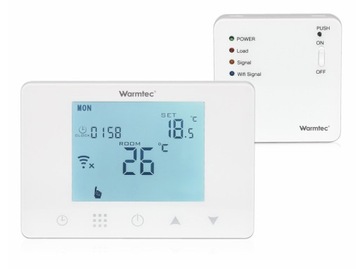 Regulator temperatury sterownik beznapięciowy Wi-Fi Warmtec RRT-01