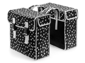 Sakwa Basil Mara XL 35L black heart dots