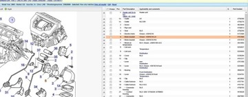 SAAB 95 - 96 2002 ŘÍZENÍ I SOUČÁSTKY ELEKTRICKÉ