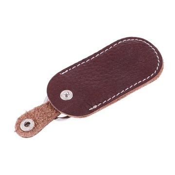 2 кожаных футляра для ключей с защитным чехлом для накопителя памяти