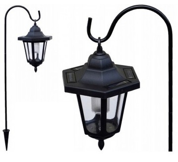 Садовый светильник SOLAR RETRO, светодиодный фонарь, холодный цвет