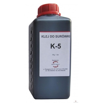 KLEJ CZARNY DO NAPRAWY GUMY NA GORĄCO K-5 1L