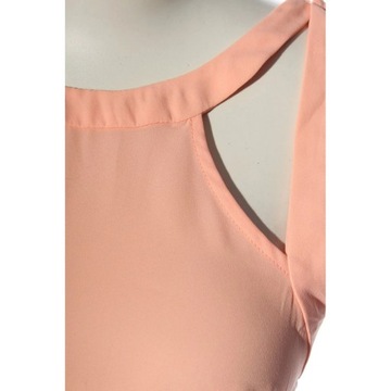 LUSH Top koszulowy Rozm. EU 34 nude Blouse Top