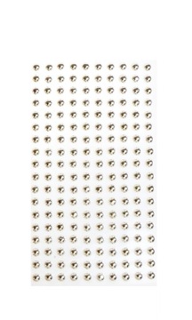 НАБОР САМОКЛЕЯЩИХСЯ ХРУСТАЛЬНЫХ ЖЕМЧУГОВ, СТРУЙ