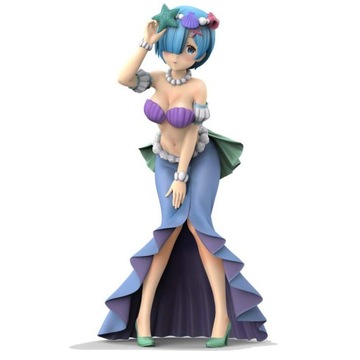 FIGURKA ANIM MANGA RE ZERO Rem Ningyo Hime FuRyu