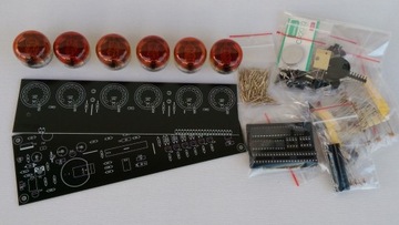 Zegar Lampowy NIXIE 6x Z560M Zestaw do montażu KIT
