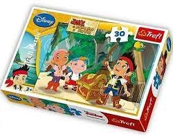 TREFL, puzzle, Jake i Piraci z Karaibów, 30 el.