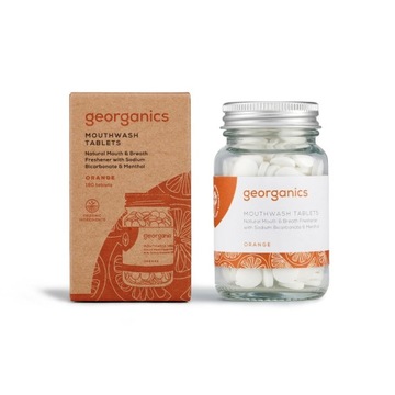 Georganics, tabletki do płukania ust POMARAŃCZE