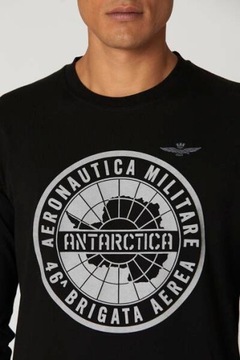 AERONAUTICA MILITARE Czarny longsleeve M