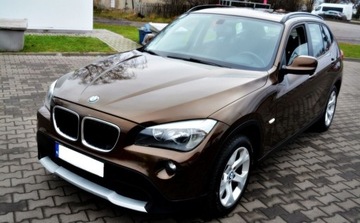 BMW X1 E84 Crossover sDrive18d 143KM 2010 BMW X1 Bezwypadkowy Podgrzewane fotele, Czujniki parkowania przod tyl