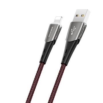 Кабель BOROFONE USB-A to Lightning с подсветкой