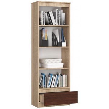 КНИЖНЫЙ ШКАФ ДЛЯ ОФИСА, ДОМА, КАБИНЕТНАЯ МЕБЕЛЬ 60x35x180