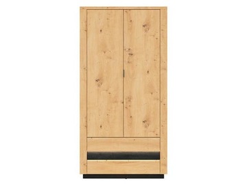 Szafa Ostia 100,5 cm dwudrzwiowa szuflady BRW