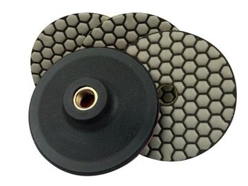 ДИСК ШЛИФОВАЛЬНЫЙ ГОНШАРНЫЙ 3 X #100 СУХОЙ + РУЧКА M14