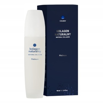COLWAY KOLAGEN PLATINUM ZMARSZCZKI 100ML+GRATIS mydło ze złotem monojonowym