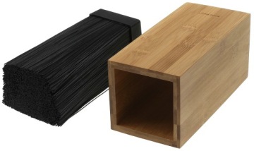 Бамбуковый контейнер для ножей, блок-подставка для ножей, универсальный контейнер для ножей